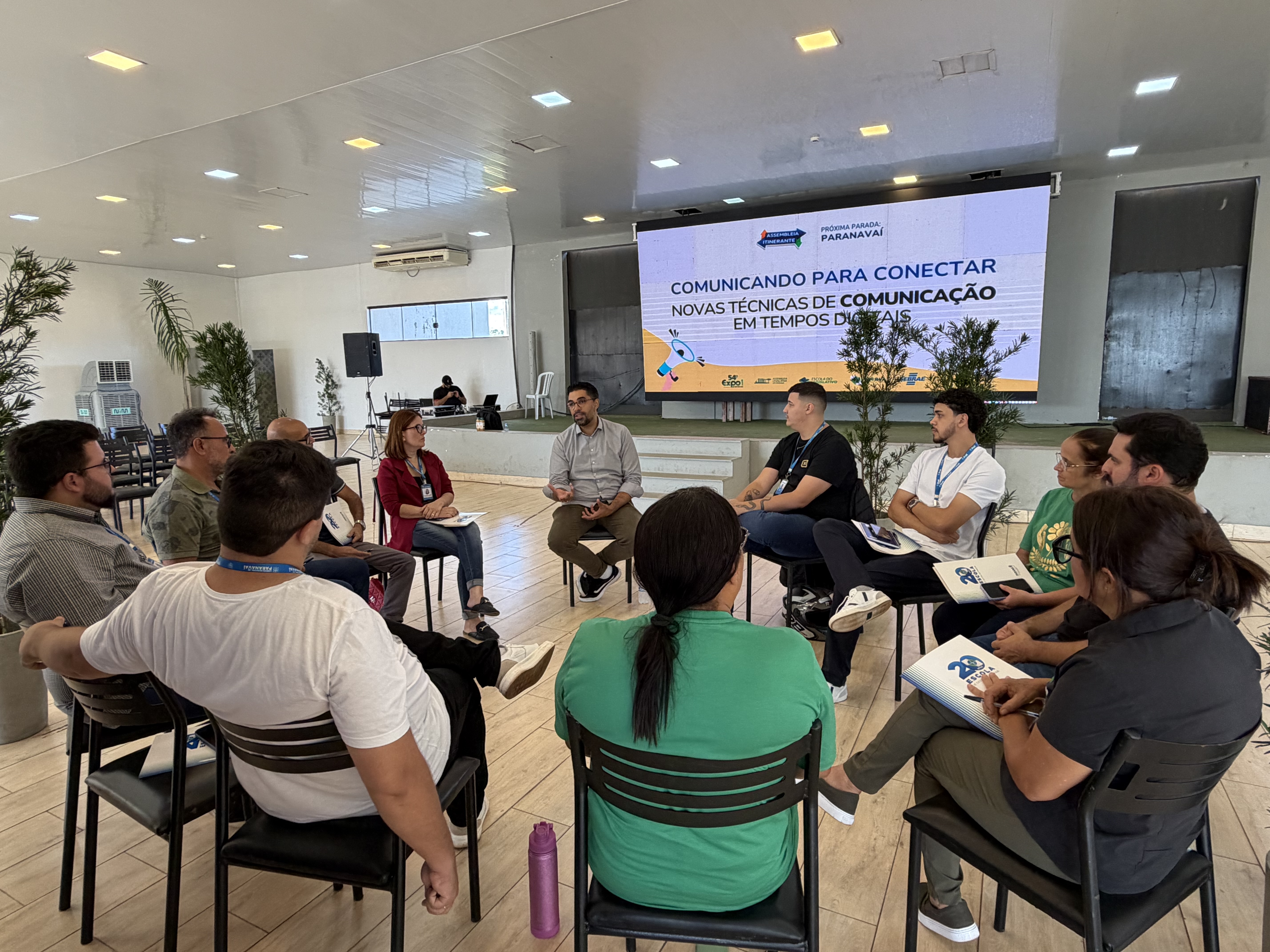 Um dos principais eventos da programação foi a palestra “Comunicando para Conectar – Novas Técnicas de Comunicação em Tempos Digitais”.