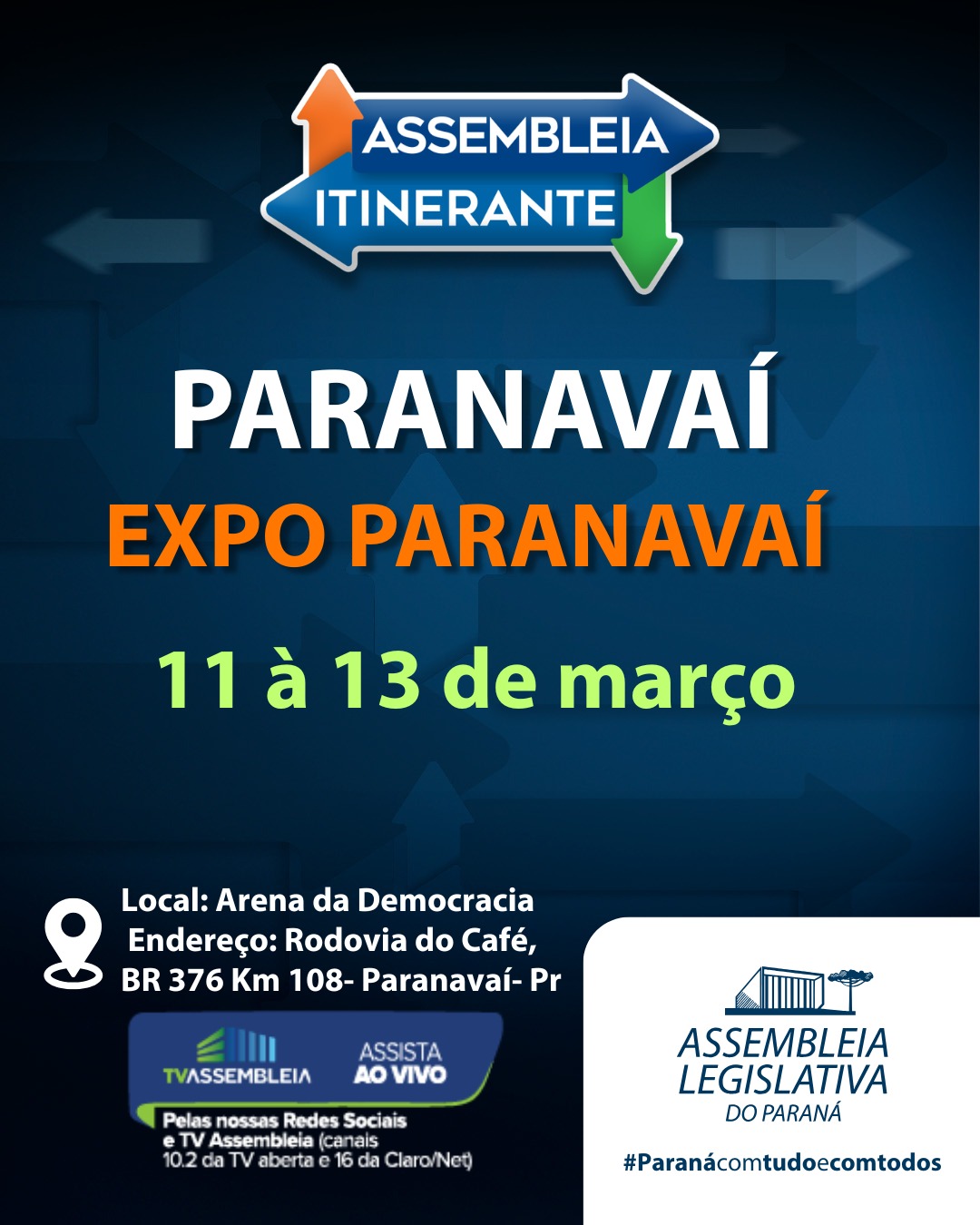 A participação da Assembleia Legislativa do Paraná na 54ª ExpoParanavaí foi marcada por grande presença do público e intensa programação voltada à edu